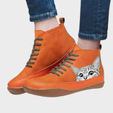 Kitty - Kožené topánky pre milovníkov mačiek
