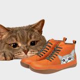 Kitty - Kožené topánky pre milovníkov mačiek