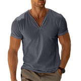 Camisa Henley - Úzky Strih Pohyb