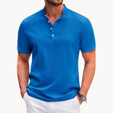 Henley košeľa - Krátky zapínací placket