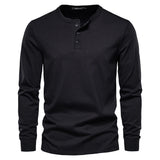 Henley košeľa - Mäkká priedušná zmes